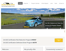 Tablet Screenshot of driveritenowdui.com